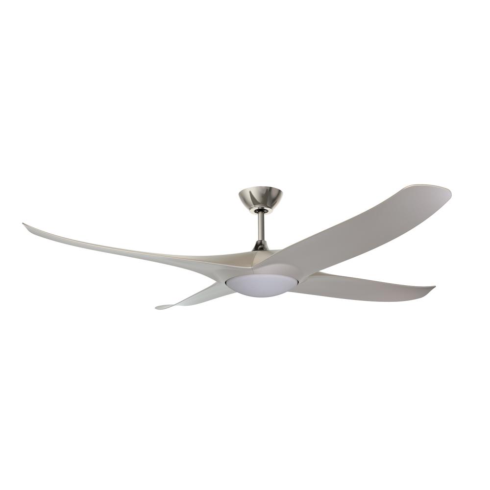 ZEPHYRUS 60 in. Satin Nickel Ceiling Fan