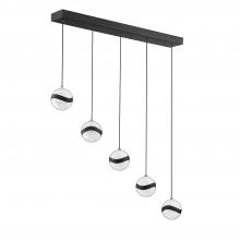 Kendal PF145-5LBR-BLK - MYSTYKE 5-Light Black LED Bar