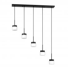 Kendal PF150-5LBR-BLK - NUON 5-Light Black Bar