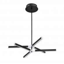 Kendal PF197-BLK/CH - STYKX 2 Tier 30" LED Pendant