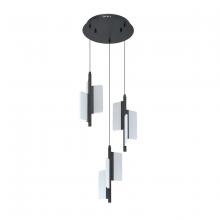 Kendal PF321-9LPA-BLK - PHAEDRA 9-Light LED Pendant Pan