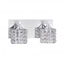 Kendal VF7100-2L-CH - LUSTRA 2-Light Chrome Vanity Light