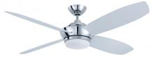 Kendal AC18652-PN - Zeta 52 in. Polished Nickel Ceiling Fan