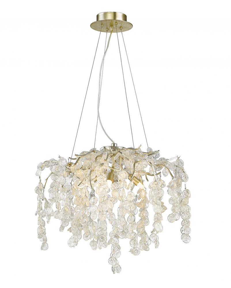 Chloe 4 Light Semi Flush Mount