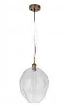 Mariana 350124 - Ellarie 1 Light Pendant - Antique Brass