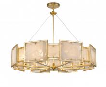 Mariana 250823 - Skyler 8 Light Pendant - Gold Leaf