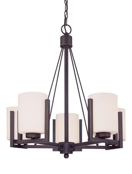 Five Light Bolivian Up Chandelier