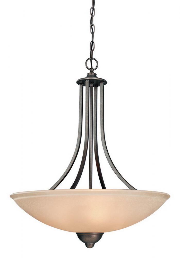 Four Light Vista Up Pendant