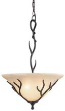 Dolan Designs 1223-34 - Three Light Olde World Iron Up Pendant