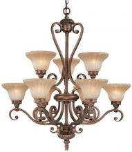 Dolan Designs 1372-60 - Nine Light Peruvian Up Chandelier