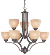 Dolan Designs 2552-66 - Nine Light Vista Up Chandelier