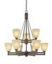 Dolan Designs 2712-78 - Nine Light Bolivian Up Chandelier