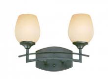 Dolan Designs 2737-34 - Two Light Olde World Iron Vanity