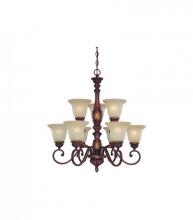 Dolan Designs 2792-137 - Nine Light Up Chandelier