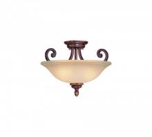 Dolan Designs 2795-137 - Two Light Bowl Semi-Flush Mount