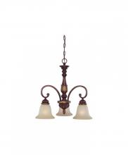 Dolan Designs 2798-137 - Three Light Down Chandelier