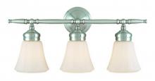 Dolan Designs 3363-09 - Three Light Satin Nickel Vanity