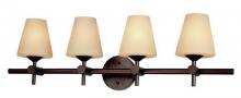 Dolan Designs 3384-62 - Four Light Heirloom Bronze Vanity