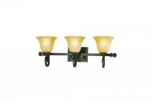 Dolan Designs 4773-34 - Three Light Olde World Iron Vanity