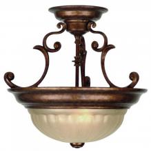 Dolan Designs 524-60 - Two Light Peruvian Bowl Semi-Flush Mount