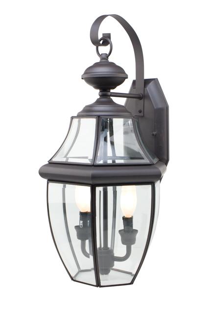 MED 2 LIGHT CARRIAGE LANTERN