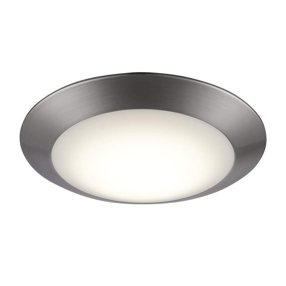 Lunaire Disk Brushed Nickel