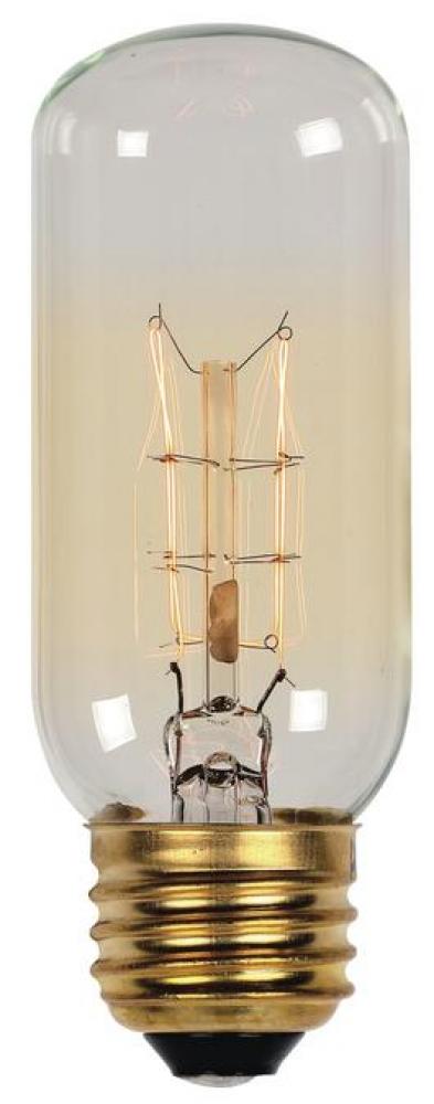 40W T12 Timeless Vintage Inspired Incandescent Clear E26 (Medium) Base, 120 Volt, Card (6 pack)