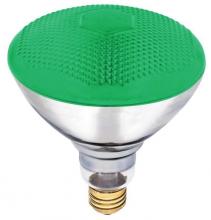 Westinghouse 0441300 - 100W BR38 Incandescent Reflector Green Flood E26 (Medium) Base, 120 Volt, Box