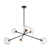 Matteo Lighting C81746BKCL - NOVO Pendants