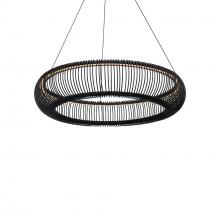 Modern Forms US Online PD-80528-35-BK - Lute Chandelier Light