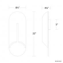 Modern Forms US Online WS-W10522-35-BV/BK - Clog Outdoor Wall Sconce Light