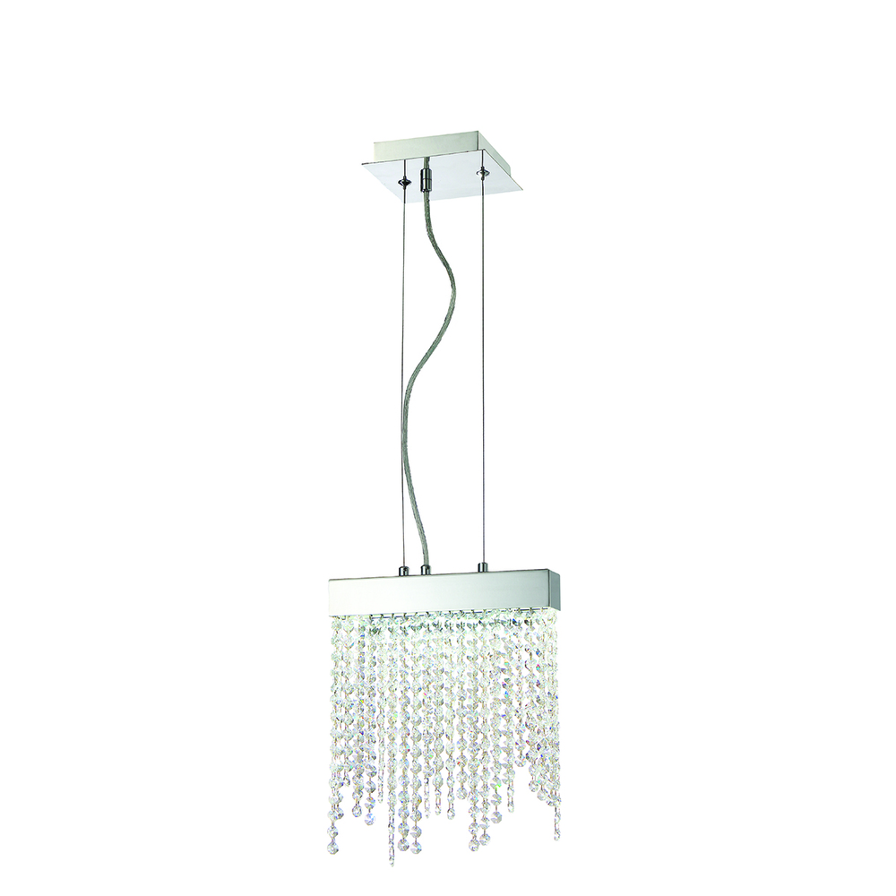 Rossi, 1LT LED Pendant, 10LT w, Chr