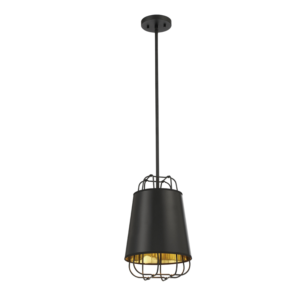 Tura, 1LT Pendant, Black