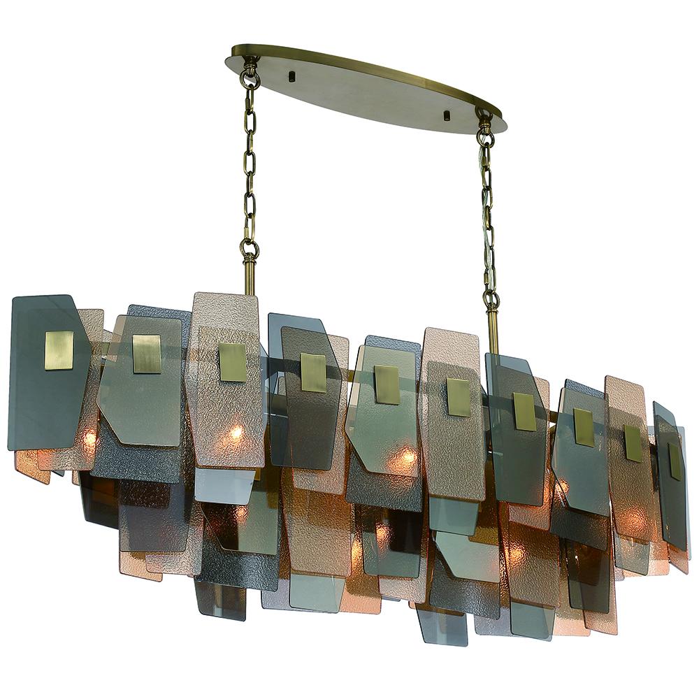 Cocolina 11 Light Chandelier in Bronze