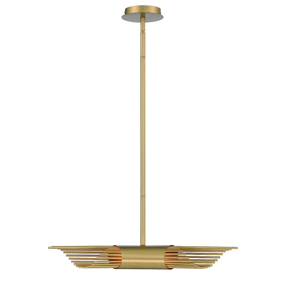 Umura 2 Light Chandelier in Gold