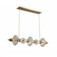 Avenue Lighting HF7977-AB - Avra Aged Brass Pendant