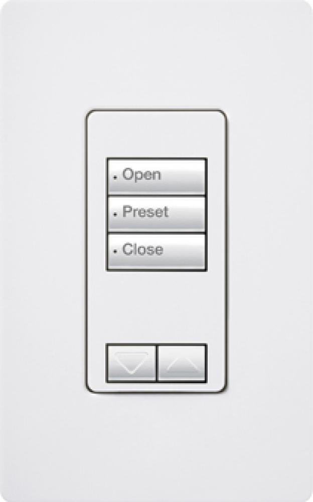 RADIORA2 3BRL WALL KEYPAD SNOW