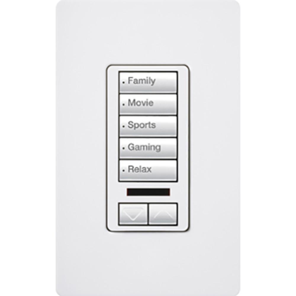 RADIORA2 5BRLIR WALL KEYPAD WHITE