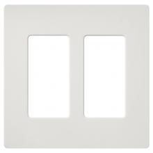 Lutron Electronics SC-2-LG - SATIN WALLPLATE 2G LG