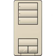 Lutron Electronics RRD-HN3S-LA - CL RA2 HYBRID 3S WALL LIGHT ALMOND