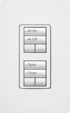 Lutron Electronics RRD-W2RLD-SW - RADIORA2 2RLD WALL KEYPAD SNOW