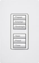 Lutron Electronics RRD-W3BD-AL - RADIORA2 3BD WALL KEYPAD ALMOND