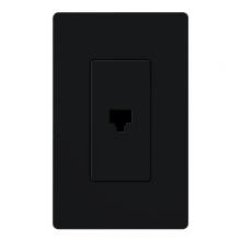 Lutron Electronics SC-PJ-MN - SATIN COLOR PHONE JACK MIDNIGHT