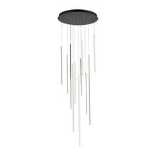 Kuzco Lighting Inc MP14924-BK - Chute 12 Head Black LED Multi Pendant