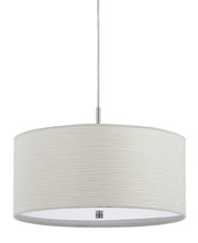 CAL Lighting FX-3524/1P - 8.25" Inch Tall Pendant Fixture in Casual White