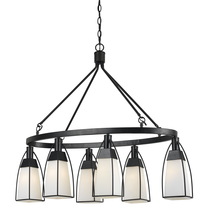 CAL Lighting FX-3612-6 - 60W X 6 Channing Chandelier