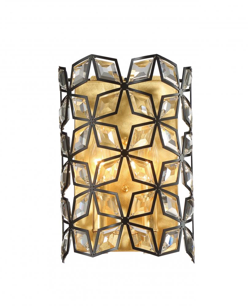 2 LIGHT WALL SCONCE