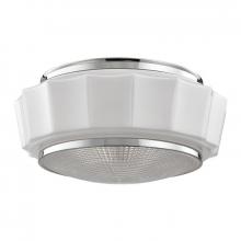 Hudson Valley 3816F-PN - 3 LIGHT FLUSH MOUNT