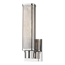 Hudson Valley 7031-PN - 1 LIGHT WALL SCONCE