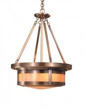 Arroyo Craftsman BCMH-20GW-VP - 20" berkeley open top pendant